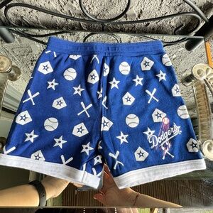 Infant Los Angeles Dodgers Blue On Deck Short